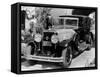 1930 Cadillac V8 Formal Town Car, (C193)-null-Framed Stretched Canvas