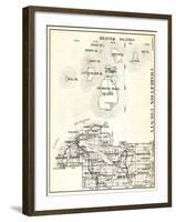 1930, Charlevoix County, St. James, Big Beaver Island, Peaine, Hayes, Evangeline, Chandler, Norwood-null-Framed Giclee Print