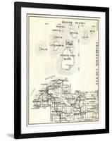 1930, Charlevoix County, St. James, Big Beaver Island, Peaine, Hayes, Evangeline, Chandler, Norwood-null-Framed Giclee Print