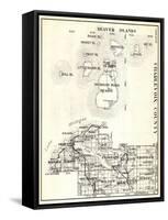1930, Charlevoix County, St. James, Big Beaver Island, Peaine, Hayes, Evangeline, Chandler, Norwood-null-Framed Stretched Canvas
