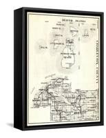 1930, Charlevoix County, St. James, Big Beaver Island, Peaine, Hayes, Evangeline, Chandler, Norwood-null-Framed Stretched Canvas