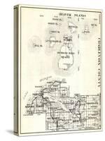 1930, Charlevoix County, St. James, Big Beaver Island, Peaine, Hayes, Evangeline, Chandler, Norwood-null-Stretched Canvas