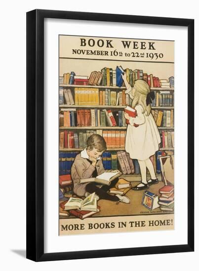 1930 Children's Book Council Book Week-null-Framed Giclee Print