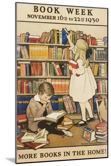 1930 Children's Book Council Book Week--Mounted Giclee Print