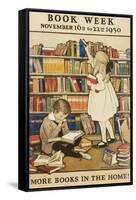 1930 Children's Book Council Book Week-null-Framed Stretched Canvas