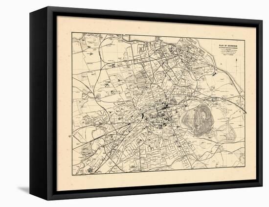 1930, Edinburgh, United Kingdom-null-Framed Stretched Canvas