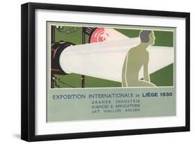 1930 International Exposition-null-Framed Art Print