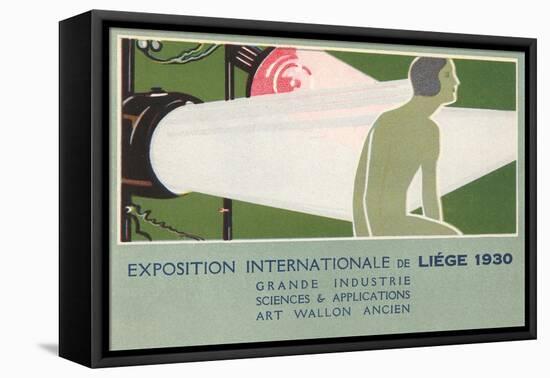 1930 International Exposition-null-Framed Stretched Canvas