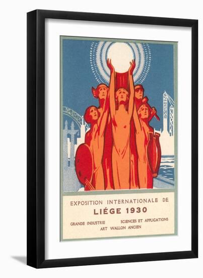 1930 International Exposition-null-Framed Art Print