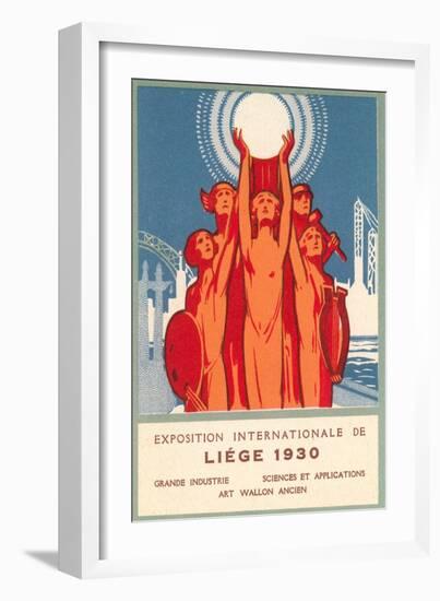 1930 International Exposition-null-Framed Art Print