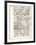 1930, Kent County, Tyrone, Solon, Nelson, Spencer, Sparta, Algoma, Courtland, Oakfield, Alpine, Gra-null-Framed Giclee Print