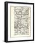 1930, Kent County, Tyrone, Solon, Nelson, Spencer, Sparta, Algoma, Courtland, Oakfield, Alpine, Gra-null-Framed Giclee Print