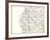 1930, Oceana County, Pentwater, Weare, Crystal, Colfax, Golden, Hart, Elbridge, Leavitt, Benona, Sh-null-Framed Giclee Print