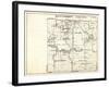 1930, Roscommon County, Lyon, Gerrish, Higgins, Lake, Markey, Richfield, Denton, Roscommon, Backus-null-Framed Giclee Print