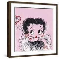 1930's Girl-Oksana Leadbitter-Framed Giclee Print