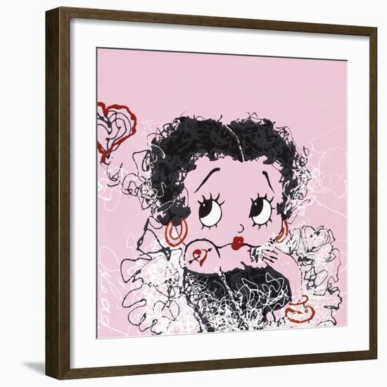 1930's Girl-Oksana Leadbitter-Framed Giclee Print