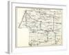 1930, Van Buren County, Geneva, Columbia, Bloomingdale, Pine Grove, Hartford, Keeler, Hamilton, Dec-null-Framed Giclee Print