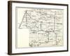 1930, Van Buren County, Geneva, Columbia, Bloomingdale, Pine Grove, Hartford, Keeler, Hamilton, Dec-null-Framed Giclee Print