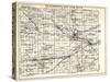 1930, Washtenaw County, Lyndon, Dexter, Webster, Salem, Superior, Ann Arbor, Bridgewater, Saline, M-null-Stretched Canvas