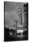 1930s 1933 NIGHT SCENE OF CHICAGO MOVIE THEATER ON STATE STREET MARQUEE ANNOUNCING JEAN HARLOW I...-Panoramic Images-Stretched Canvas