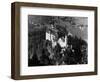 1930s-1940s Aerial of Neuschwanstein Castle-null-Framed Photographic Print