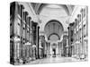 1930s-1940s Interior Main Hall Salon De Pasos Perdidos of Capitol Building Havana Cuba-null-Stretched Canvas