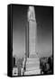 1930s-1940s Tall Narrow Vertical View of Art Deco Style Chrysler Building Lexington Ave 42nd St-null-Framed Stretched Canvas
