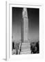 1930s-1940s Tall Narrow Vertical View of Art Deco Style Chrysler Building Lexington Ave 42nd St-null-Framed Photographic Print
