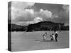 1930s American Sport Baseball Game Being Played in Kyoto Japan-null-Stretched Canvas