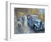 1930s Country Wedding-Peter Miller-Framed Giclee Print