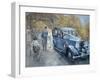 1930s Country Wedding-Peter Miller-Framed Giclee Print