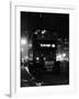 1930s Double Decker 5th Avenue Bus at Night Near Flatiron Building New York City-null-Framed Photographic Print