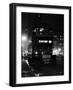 1930s Double Decker 5th Avenue Bus at Night Near Flatiron Building New York City-null-Framed Photographic Print