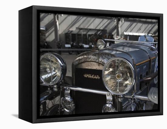 1930s-Era Amilcar Racing Car, Riga Motor Museum, Riga, Latvia-Walter Bibikow-Framed Stretched Canvas