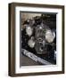 1930s-Era Mercedes Cars, Riga Motor Museum, Riga, Latvia-Walter Bibikow-Framed Premium Photographic Print