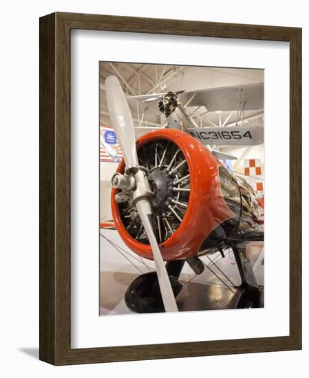 1930s-Era Number 44 We Will Racing Airplane, Weddel-Williams Air Racing Museum, Patterson, LA-Walter Bibikow-Framed Photographic Print