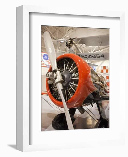 1930s-Era Number 44 We Will Racing Airplane, Weddel-Williams Air Racing Museum, Patterson, LA-Walter Bibikow-Framed Photographic Print