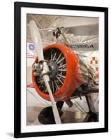 1930s-Era Number 44 We Will Racing Airplane, Weddel-Williams Air Racing Museum, Patterson, LA-Walter Bibikow-Framed Photographic Print