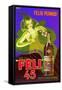 1930s France Felix Pernod Poster-null-Framed Stretched Canvas