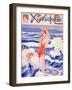 1930s France La Vie Parisienne Magazine Cover-null-Framed Giclee Print