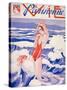 1930s France La Vie Parisienne Magazine Cover-null-Stretched Canvas