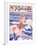 1930s France La Vie Parisienne Magazine Cover-null-Framed Giclee Print