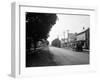 1930s Jennerstown Pennsylvania Looking Down the Main Street of This Small Town-null-Framed Photographic Print