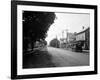 1930s Jennerstown Pennsylvania Looking Down the Main Street of This Small Town-null-Framed Photographic Print