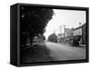 1930s Jennerstown Pennsylvania Looking Down the Main Street of This Small Town-null-Framed Stretched Canvas