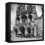 1930s LAON CATHEDRAL CONSTRUCTED IN 12th AND 13th CENTURIES LAON AISNE PICARDY FRANCE-Panoramic Images-Framed Stretched Canvas