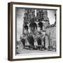 1930s LAON CATHEDRAL CONSTRUCTED IN 12th AND 13th CENTURIES LAON AISNE PICARDY FRANCE-Panoramic Images-Framed Photographic Print