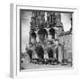 1930s LAON CATHEDRAL CONSTRUCTED IN 12th AND 13th CENTURIES LAON AISNE PICARDY FRANCE-Panoramic Images-Framed Photographic Print