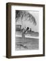 1930s MAN PLAYING GOLF GOLFING NEAR BILTMORE RESORT HOTEL CORAL GABLES FLORIDA-H. Armstrong Roberts-Framed Photographic Print