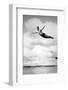 1930s MAN SWAN DIVING FROM HIGH DIVING BOARD OUTDOOR-H. Armstrong Roberts-Framed Photographic Print